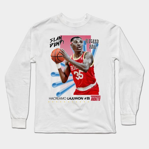 Dump Sports Basketball - Hacreamo Lajuwon Long Sleeve T-Shirt by Defunctland